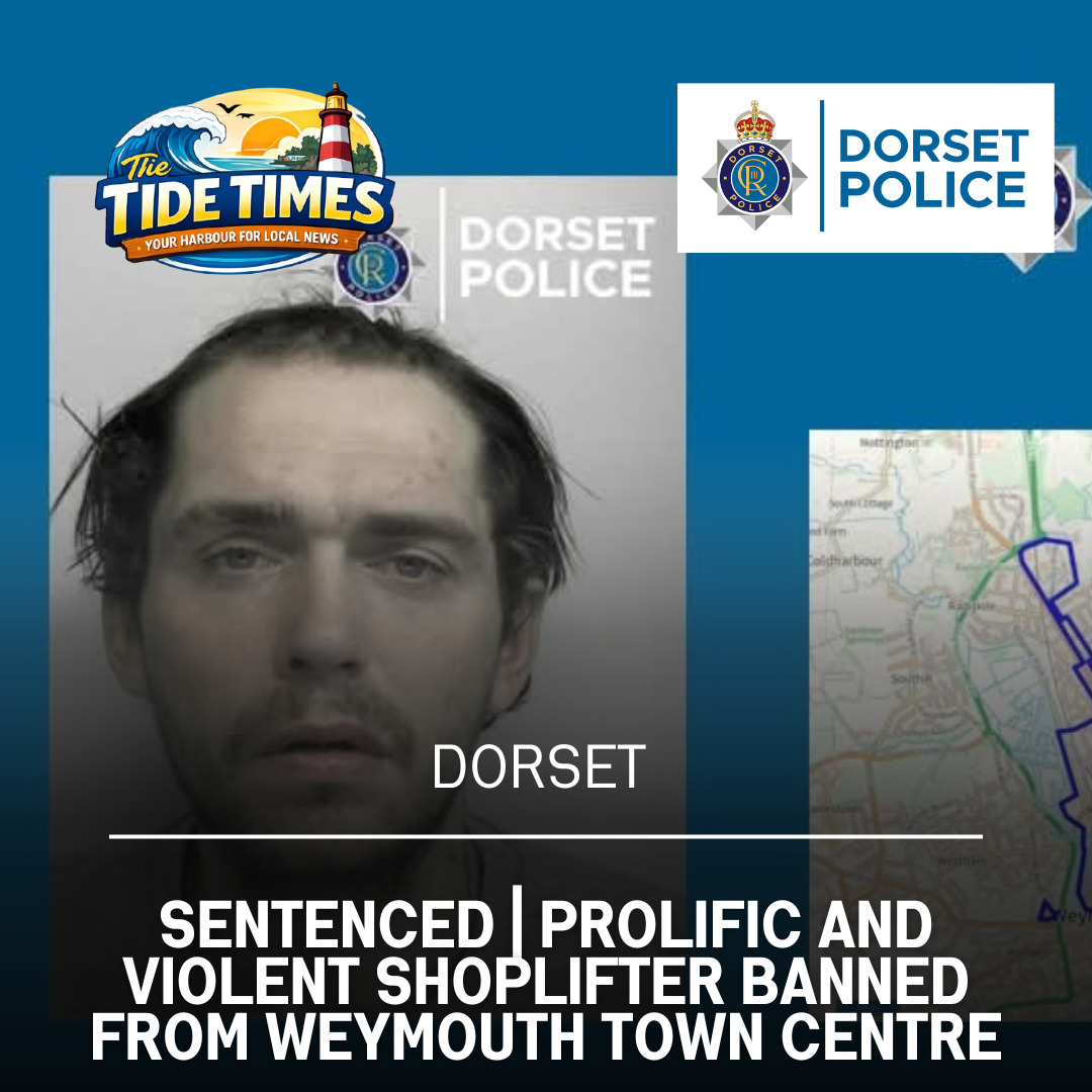 SENTENCED | Prolific and Violent Shoplifter Banned from Weymouth Town Centre