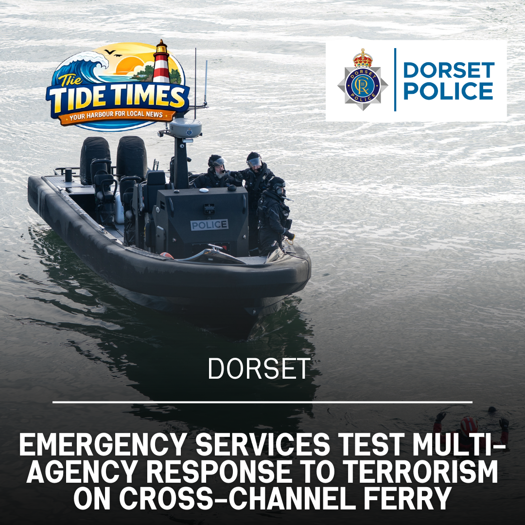 Emergency services test multi-agency response to terrorism on cross-channel ferry
