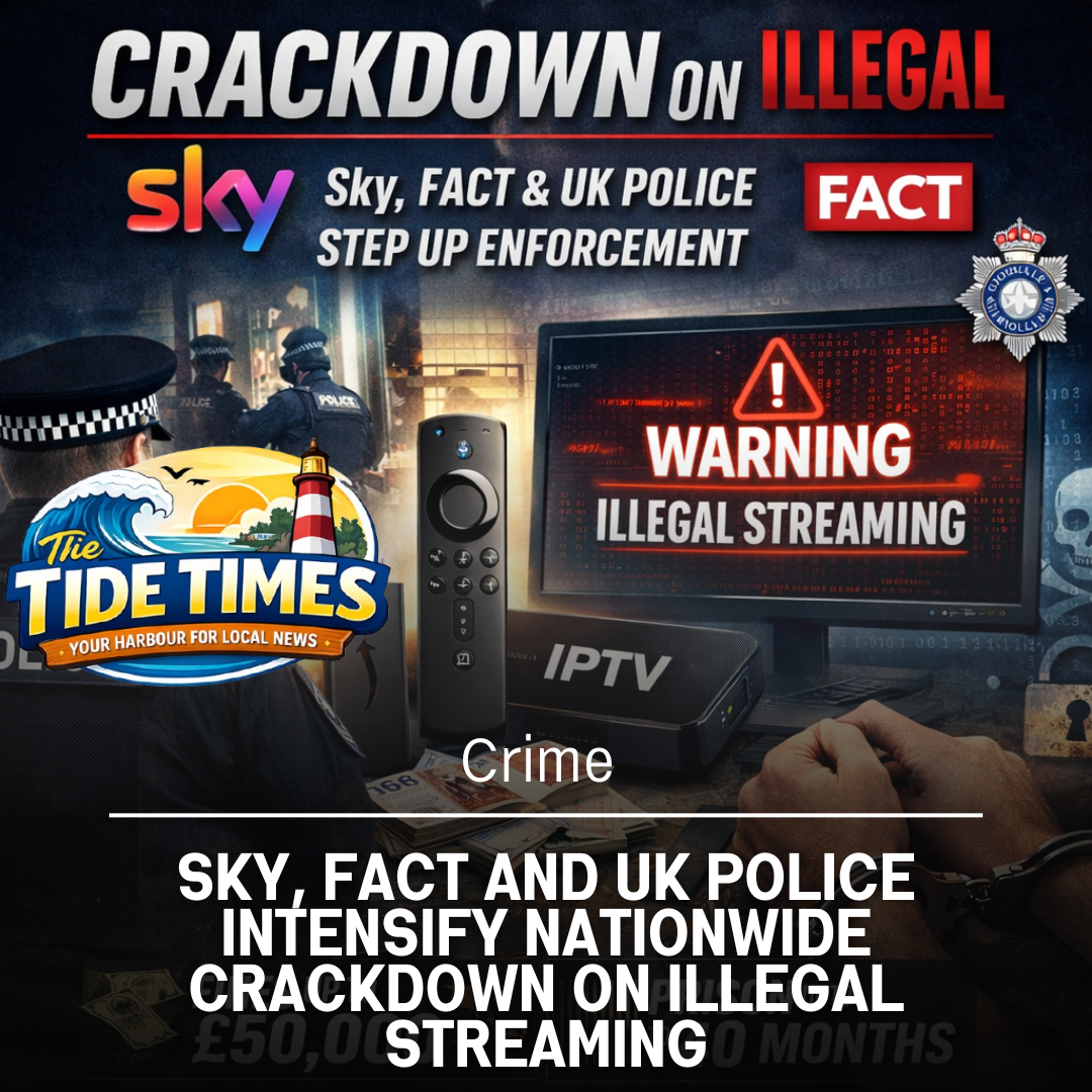 Sky, FACT and UK Police Intensify Nationwide Crackdown on Illegal Streaming