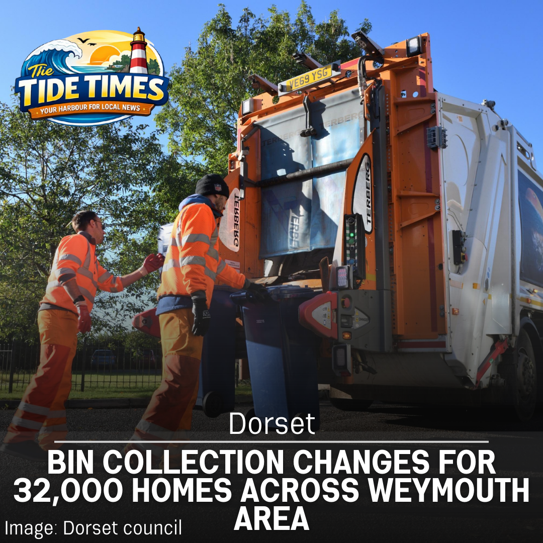 Bin Collection Changes for 32,000 Homes Across Weymouth Area