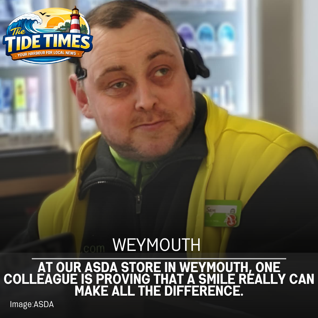 At our Asda store in Weymouth, one colleague is proving that a smile really can make all the difference.