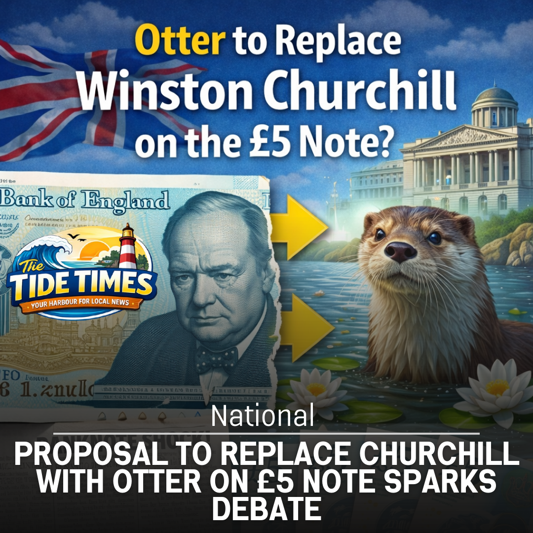 Proposal to replace Churchill with otter on £5 note sparks debate