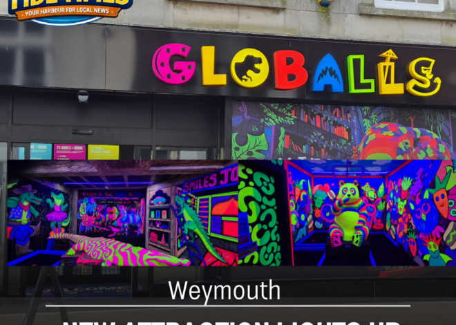 New Attraction Lights Up Weymouth Town Centre