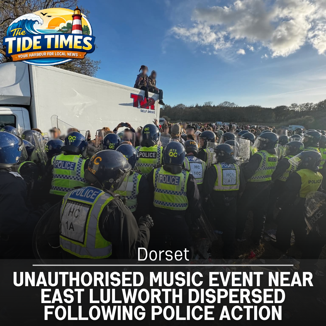 Unauthorised music event near East Lulworth dispersed following police action