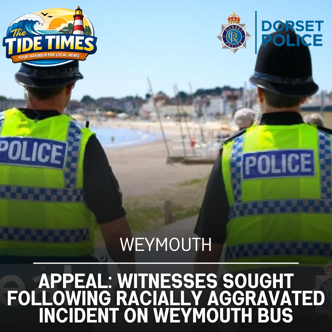 APPEAL: Witnesses sought following racially aggravated incident on Weymouth bus