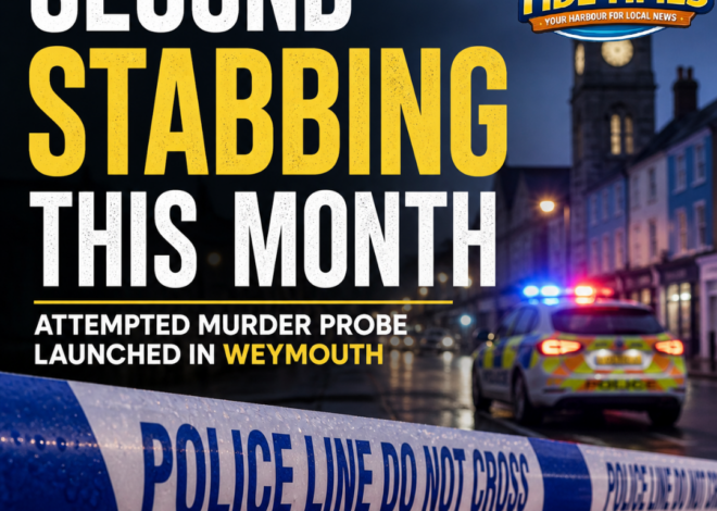 Second stabbing in a month sparks concern as attempted murder probe launched in Weymouth