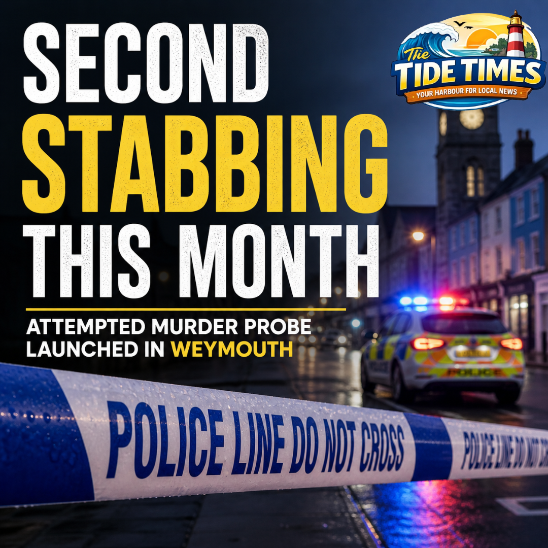 Second stabbing in a month sparks concern as attempted murder probe launched in Weymouth