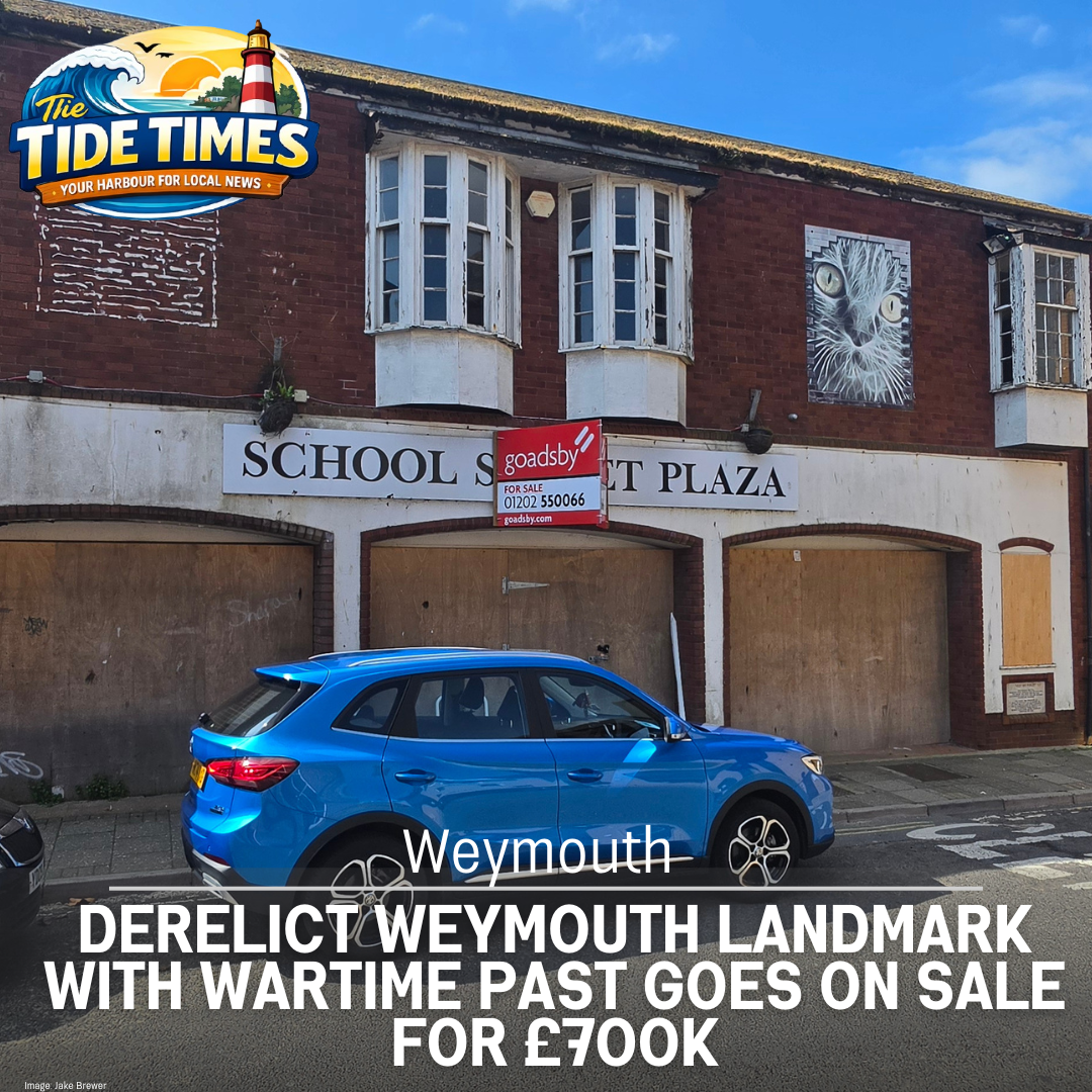 “SAVE IT OR SORT IT!” – DERELICT WEYMOUTH LANDMARK WITH WARTIME PAST GOES ON SALE FOR £700K