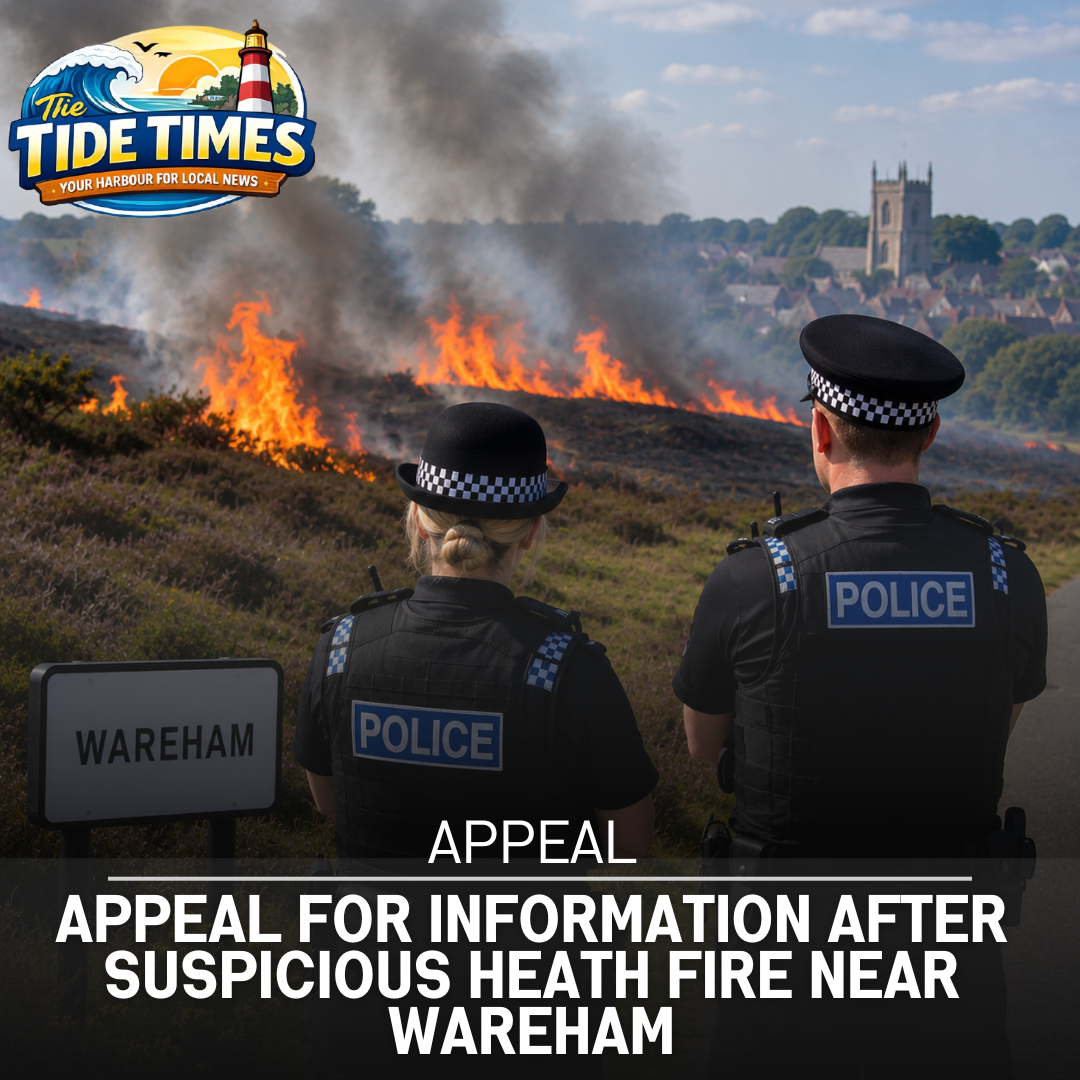 Appeal for information after suspicious heath fire near Wareham