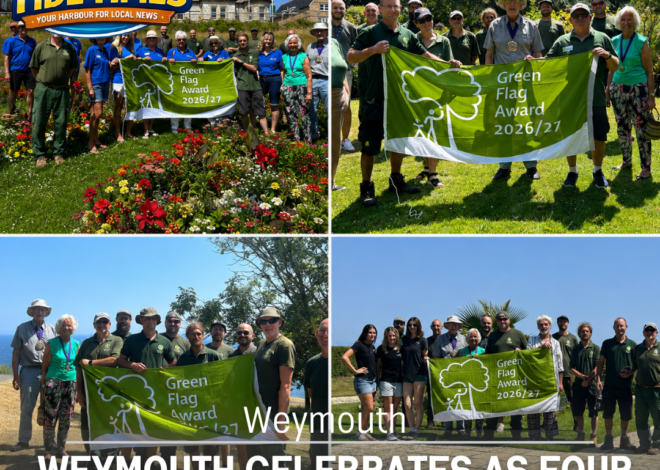Weymouth Celebrates as Four Parks and Gardens Earn Prestigious Green Flag Awards