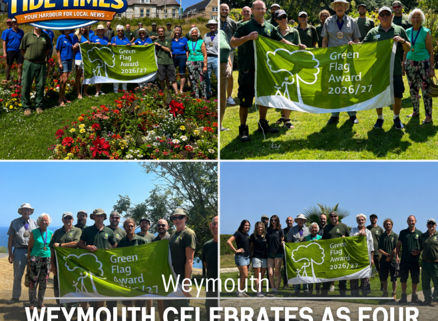 Weymouth Celebrates as Four Parks and Gardens Earn Prestigious Green Flag Awards