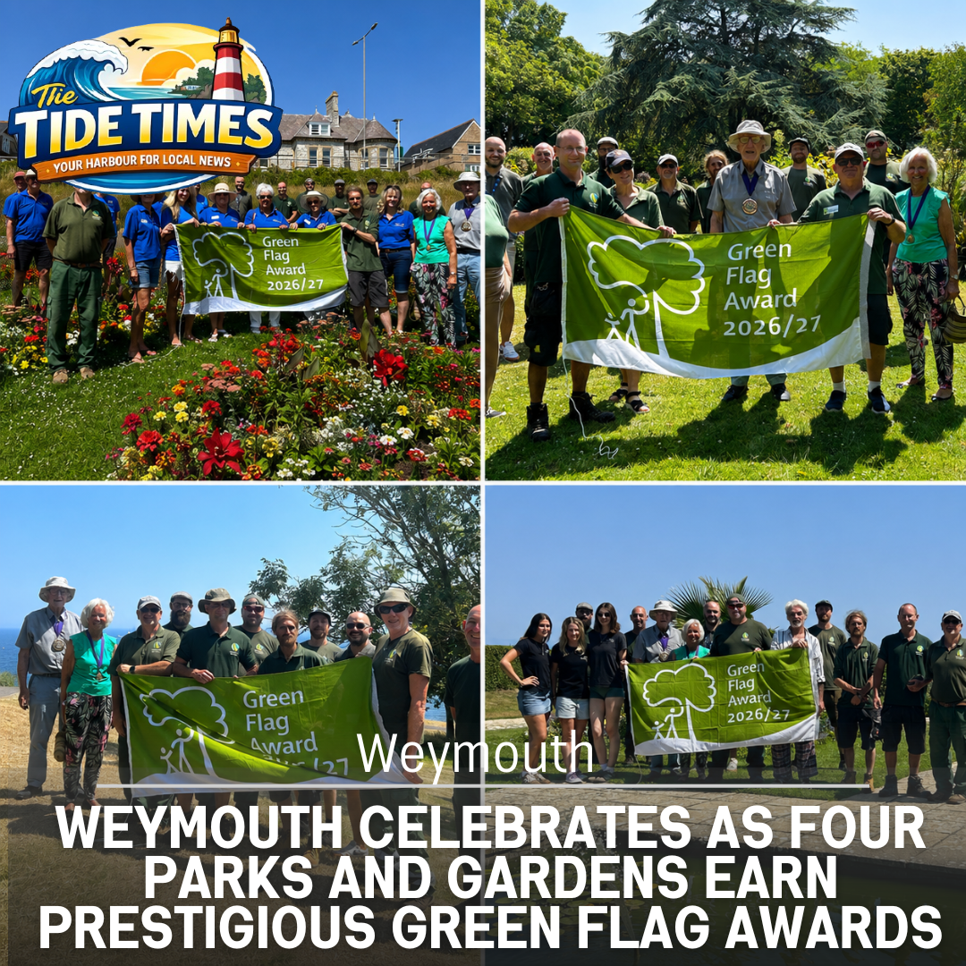 Weymouth Celebrates as Four Parks and Gardens Earn Prestigious Green Flag Awards